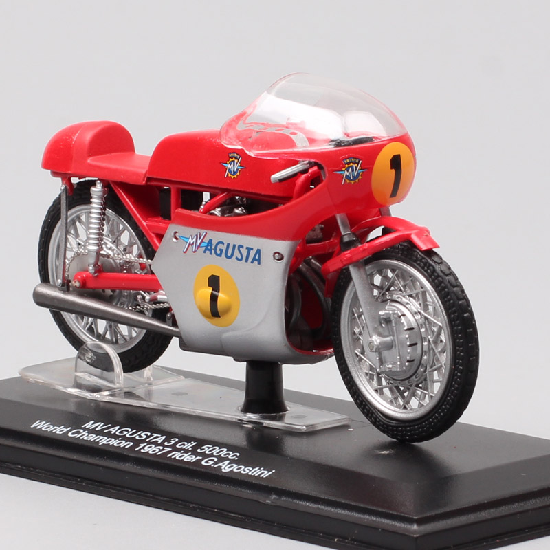 1 24 Scale Vintage Italeri MV Agusta 500cc World Champion 1967 Rider #1 G Agostini Diecast Motorcycle Model Toy Bike Acrylic Box 1 24 Scale Vintage Italeri MV Agusta 500cc World Champion 1967 Rider #1 G Agostini Diecast Motorcycle Model Toy Bike Acrylic Box