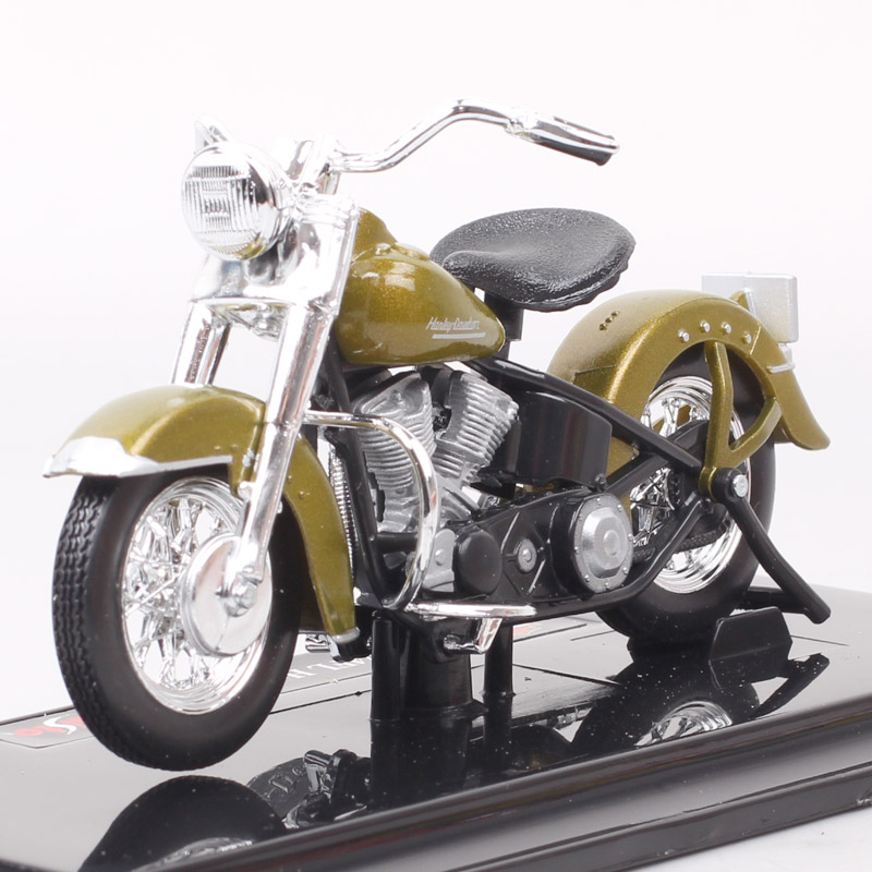 Classics 1/18 Scale Maisto Old 1953 74FL Hydra Glide Bike Diecast Toy Vehicle Motorcycle Model Mini Motorbike Of Kids boys Gift