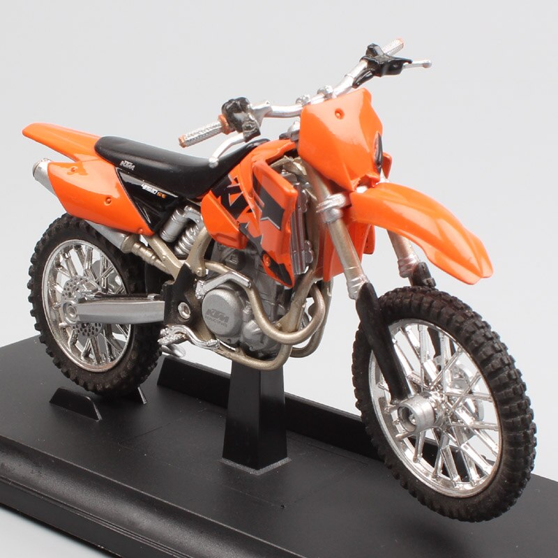 Childrens 1:18 Scale Welly 450 SX Racing Enduro Dirt Racing Motorcycle Off Road Diecasts & Toy Vehicles Supercross Bike Models