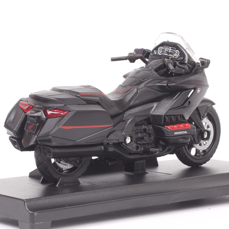 1/18 Scale Small Welly 2020 Honda Gold Wing Cruiser Bike Model Diecast Toy Vehicle Touring Motorcycle Toy Of Collectible Boys