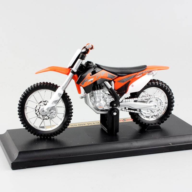 1/18 Scale Mini Maisto SXF 450 SX-F Motocross Diecasts & Toy Vehicles Miniatures Offroad Dirt Bike Enduro Racing Motorbike Gifts