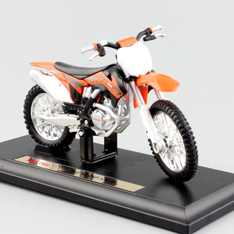 1/18 Scale Mini Maisto SXF 450 SX-F Motocross Diecasts & Toy Vehicles Miniatures Offroad Dirt Bike Enduro Racing Motorbike Gifts