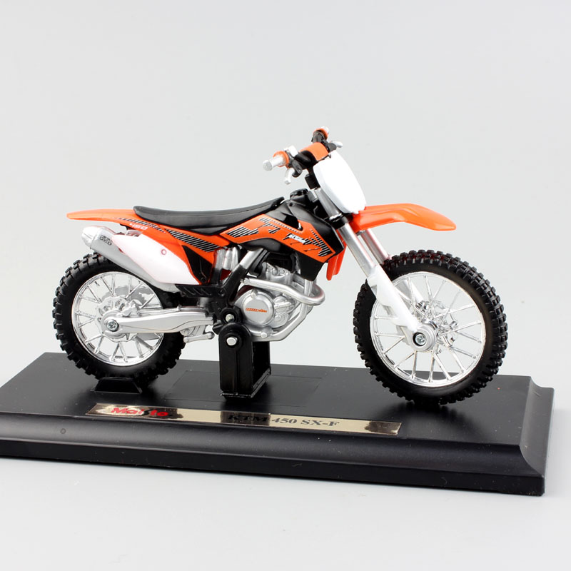 1/18 Scale Mini Maisto SXF 450 SX-F Motocross Diecasts & Toy Vehicles Miniatures Offroad Dirt Bike Enduro Racing Motorbike Gifts