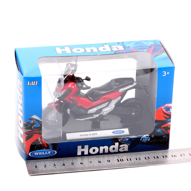 Kids 1:18 Scale Welly Honda X-ADV Scooter X ADV Crossover Adventure Bike Diecasts & Toy Vehicles Motorcycle Model Replicas Gifts Kids 1:18 Scale Welly Honda X-ADV Scooter X ADV Crossover Adventure Bike Diecasts & Toy Vehicles Motorcycle Model Replicas Gifts