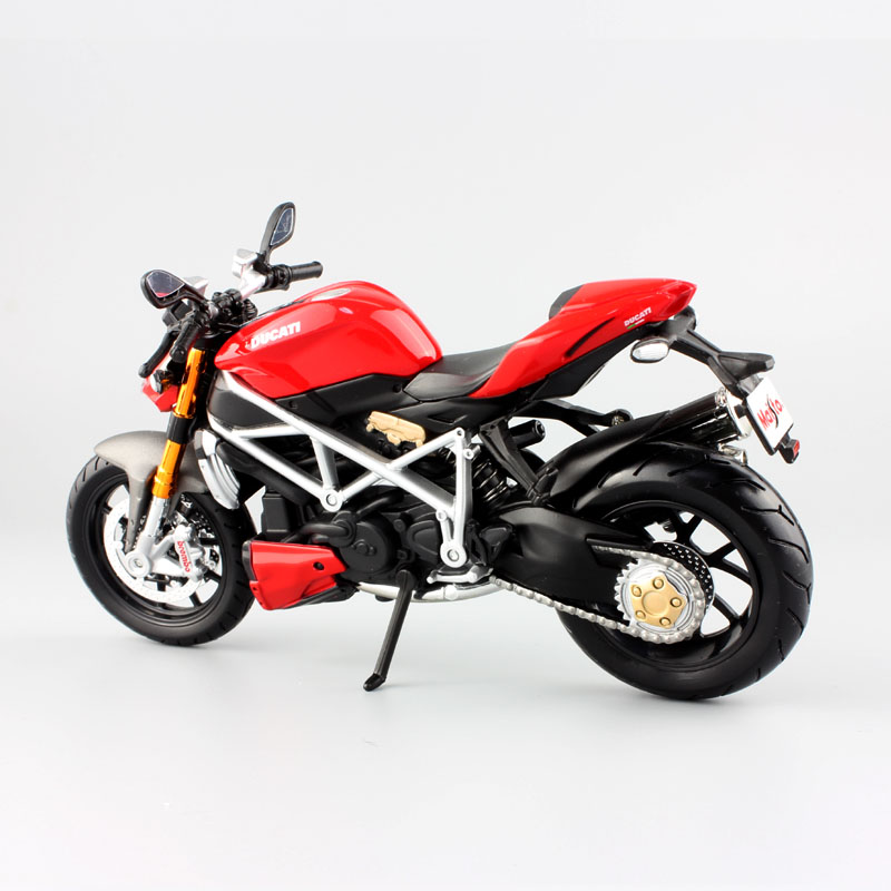 1:12 Scale Children's Maisto mod Ducati Streetfighter S Muscle Replica diecast Streetbike model motor bike race motorcycle toy