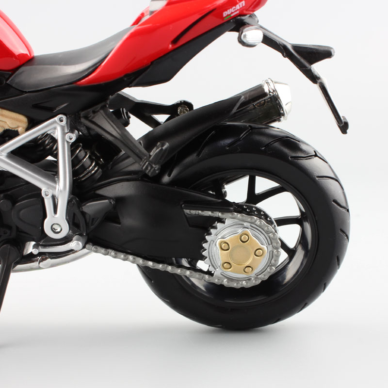 1:12 Scale Children's Maisto mod Ducati Streetfighter S Muscle Replica diecast Streetbike model motor bike race motorcycle toy