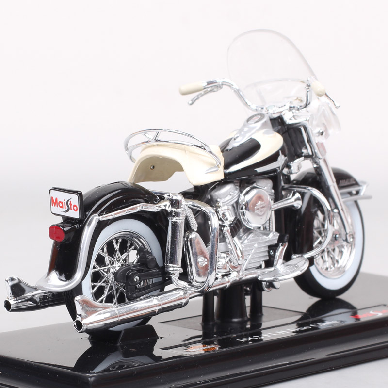 Kids 1:18 Scale classic Maisto 1962 FLH DUO GLIDE bike Panhead hydra glide sport Diecast model vehicles motorcycle toy miniature