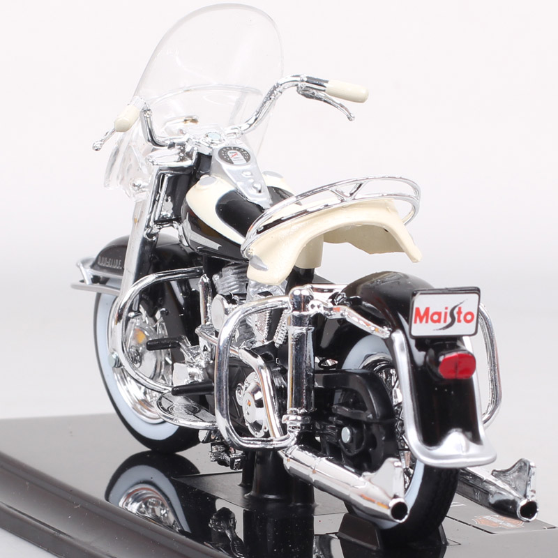Kids 1:18 Scale classic Maisto 1962 FLH DUO GLIDE bike Panhead hydra glide sport Diecast model vehicles motorcycle toy miniature