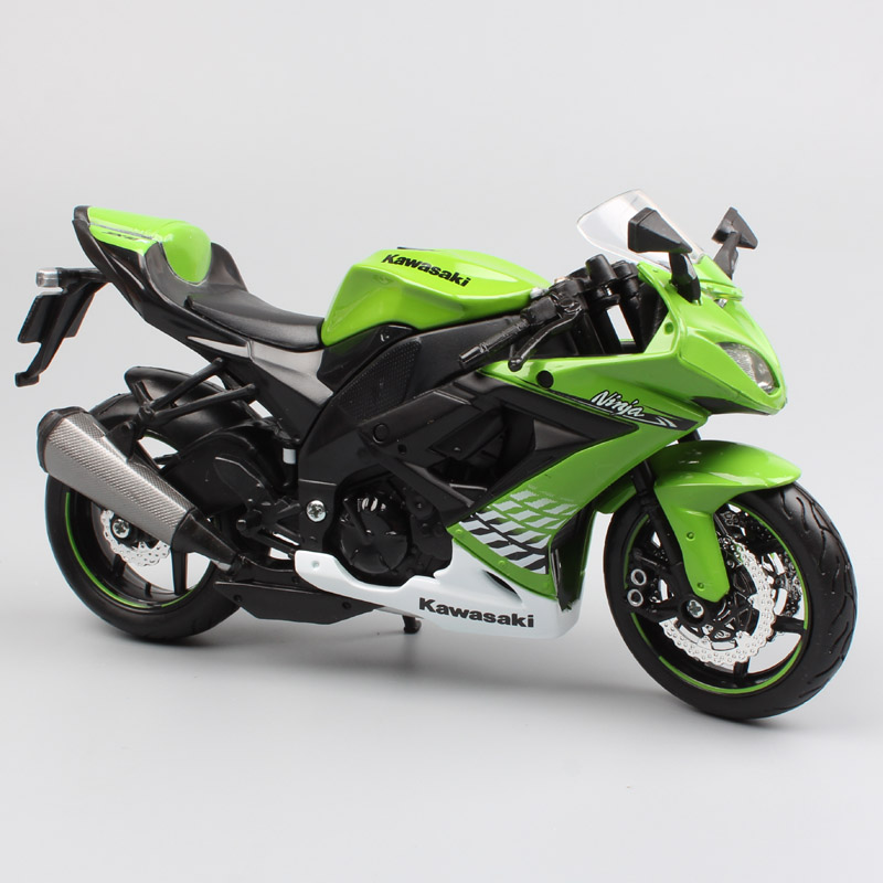 1:12 scale maisto Kawasaki NINJA ZX 10R ZX-10R super bike diecast vehicle racing motorcycle models toys children's collection