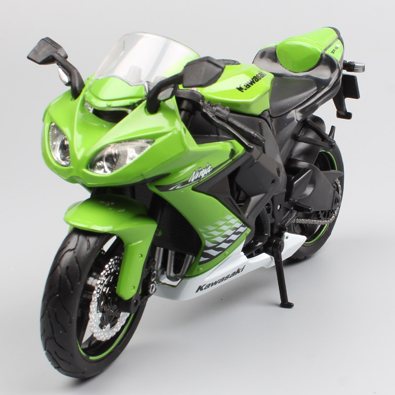 1:12 scale maisto Kawasaki NINJA ZX 10R ZX-10R super bike diecast vehicle racing motorcycle models toys children's collection