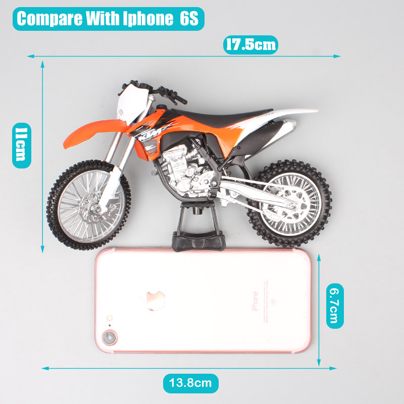 Newray 1/12 Scale 350 SX-F 350 SXF Motocross Bike Diecast Model Off Road Dirt Motorcycle Motorbikes Racing Vehicle Toy For Boys
