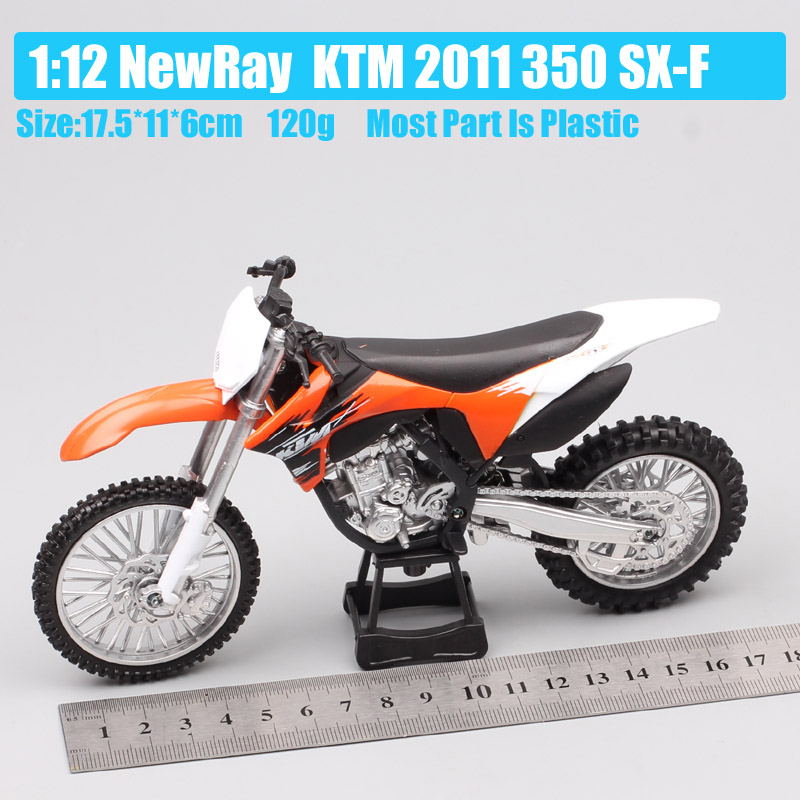 Newray 1/12 Scale 350 SX-F 350 SXF Motocross Bike Diecast Model Off Road Dirt Motorcycle Motorbikes Racing Vehicle Toy For Boys