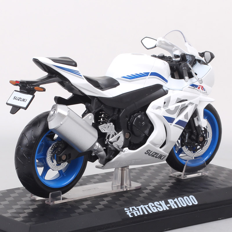 Kids 1/12 Scale 2018 Suzuki GSX-R1000 Sports Racing Motorcycle model Diecasts & Toy Vehicles moto bikes toy Replicas Gift Stand Kids 1/12 Scale 2018 Suzuki GSX-R1000 Sports Racing Motorcycle model Diecasts & Toy Vehicles moto bikes toy Replicas Gift Stand