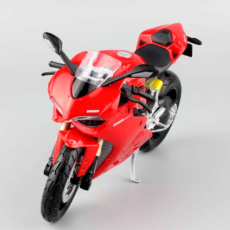 1:12 scale Maisto children 1199 Panigale R Superbike Die casting model motorbike motorcycle race Replica bike mini metal toy red
