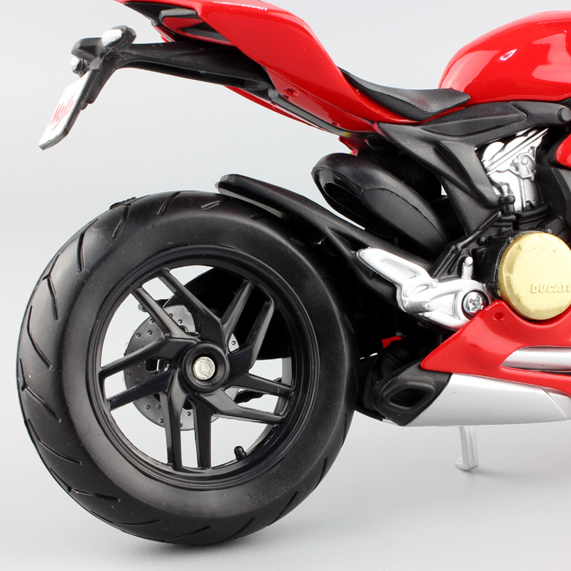 1:12 scale Maisto children 1199 Panigale R Superbike Die casting model motorbike motorcycle race Replica bike mini metal toy red