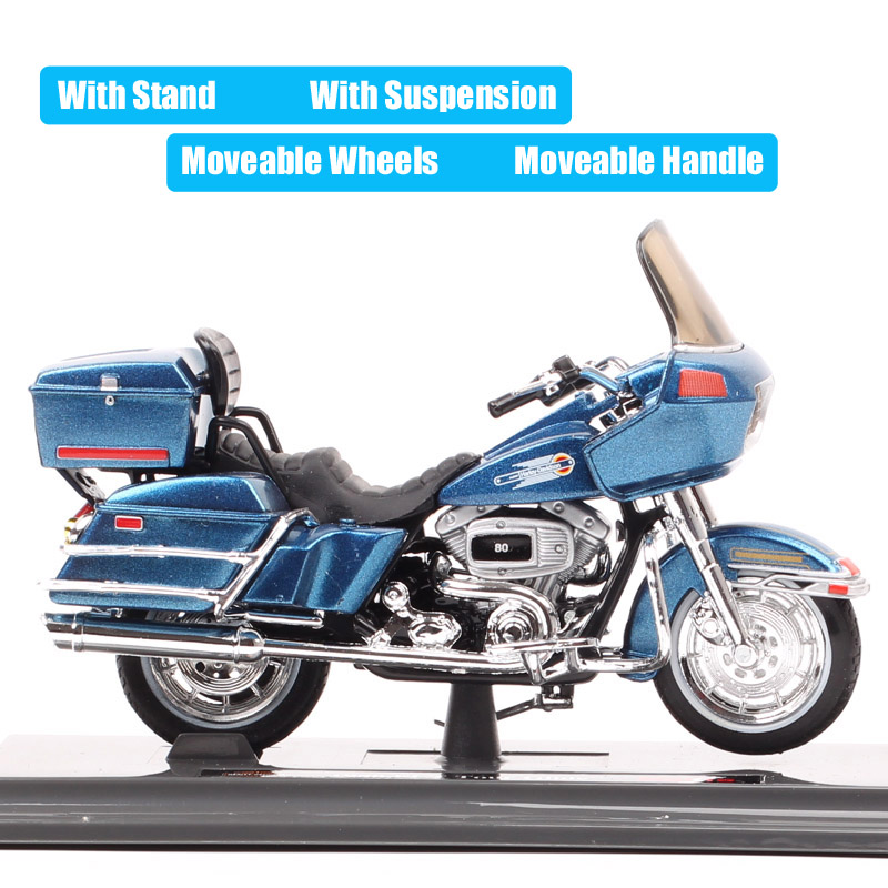 Classic Maisto 1/18 Scale 1980 FLT Tour Glide 1340 Moto Bike Vehicle Diecast Model Sport Touring Motorcycle Toy Replicas Of kids
