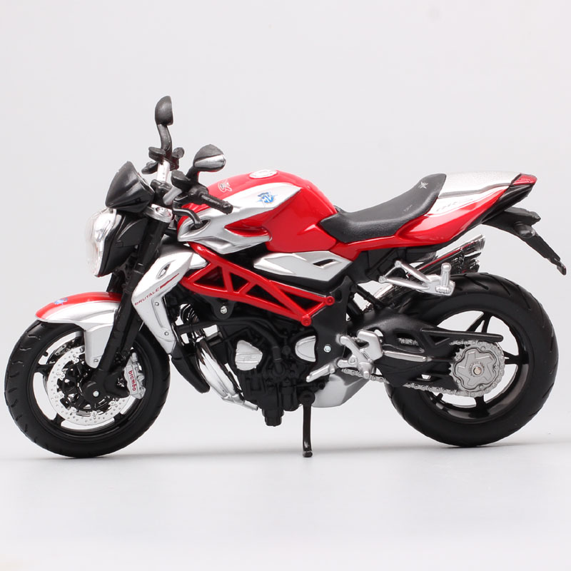 Children's Maisto 1/12 Scale Diecast Motorcycles MV Agusta Brutale 1090 RR Bike Model Toy Moto Vehicle Racing Replica Gift Hobby