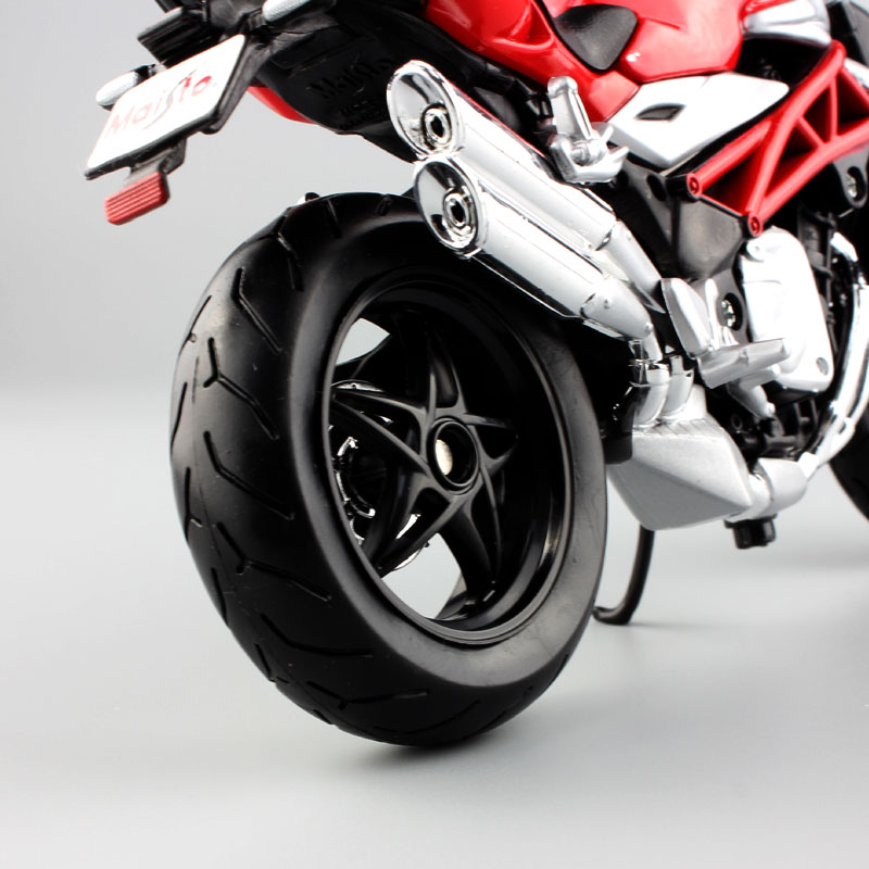 Children's Maisto 1/12 Scale Diecast Motorcycles MV Agusta Brutale 1090 RR Bike Model Toy Moto Vehicle Racing Replica Gift Hobby