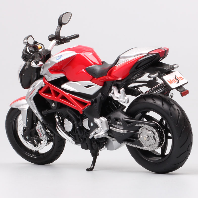 Children's Maisto 1/12 Scale Diecast Motorcycles MV Agusta Brutale 1090 RR Bike Model Toy Moto Vehicle Racing Replica Gift Hobby