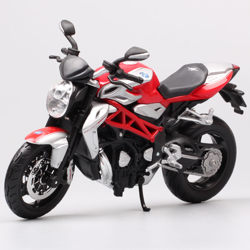 Children's Maisto 1/12 Scale Diecast Motorcycles MV Agusta Brutale 1090 RR Bike Model Toy Moto Vehicle Racing Replica Gift Hobby