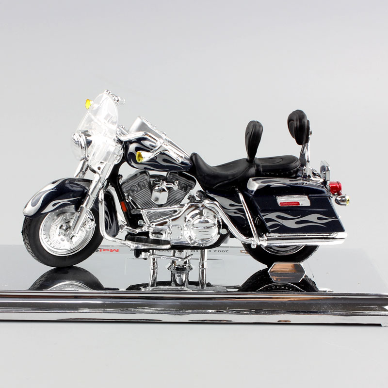 1/18 Scale 2002 FLHRSEI CVO Custom Screamin Eagle Road King Diecast modeling motorcycle street Cruiser bike toys Replicas 1/18 Scale 2002 FLHRSEI CVO Custom Screamin Eagle Road King Diecast modeling motorcycle street Cruiser bike toys Replicas