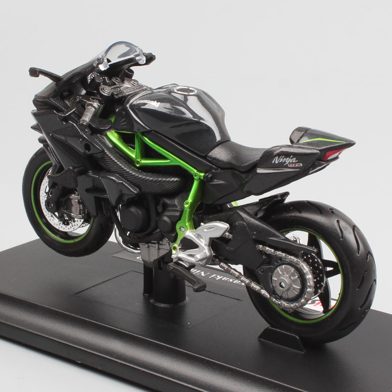 1:18 Scale mini maisto Kawasaki Ninja H2 H2R diecast street Supersport bike trail racing motorcycle modeling toy for kid's boys 1:18 Scale mini maisto Kawasaki Ninja H2 H2R diecast street Supersport bike trail racing motorcycle modeling toy for kid's boys