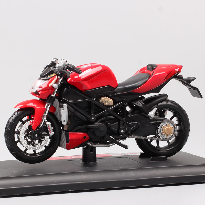 1/18 scale mini maisto moto Ducati streetfighter S Streetbike Diecasts & Toy Vehicles mod motorcycle model toy thumbnails childs