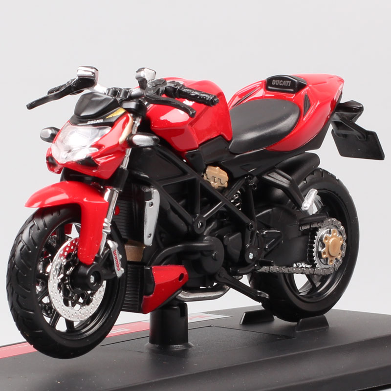 1/18 scale mini maisto moto Ducati streetfighter S Streetbike Diecasts & Toy Vehicles mod motorcycle model toy thumbnails childs