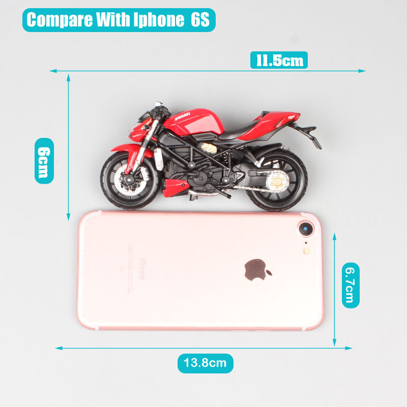 1/18 scale mini maisto moto Ducati streetfighter S Streetbike Diecasts & Toy Vehicles mod motorcycle model toy thumbnails childs