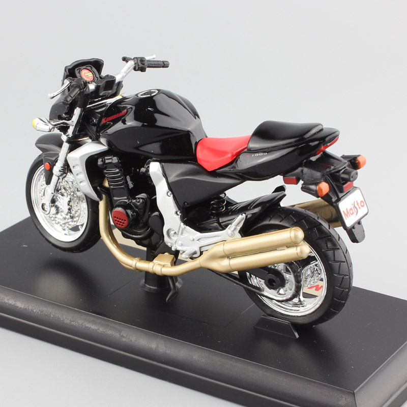 Children's 1:18 scale maisto small Kawasaki Z1000 streetfighter 2003 moto bike sport cycle racing motorcycle model toy thumbnail