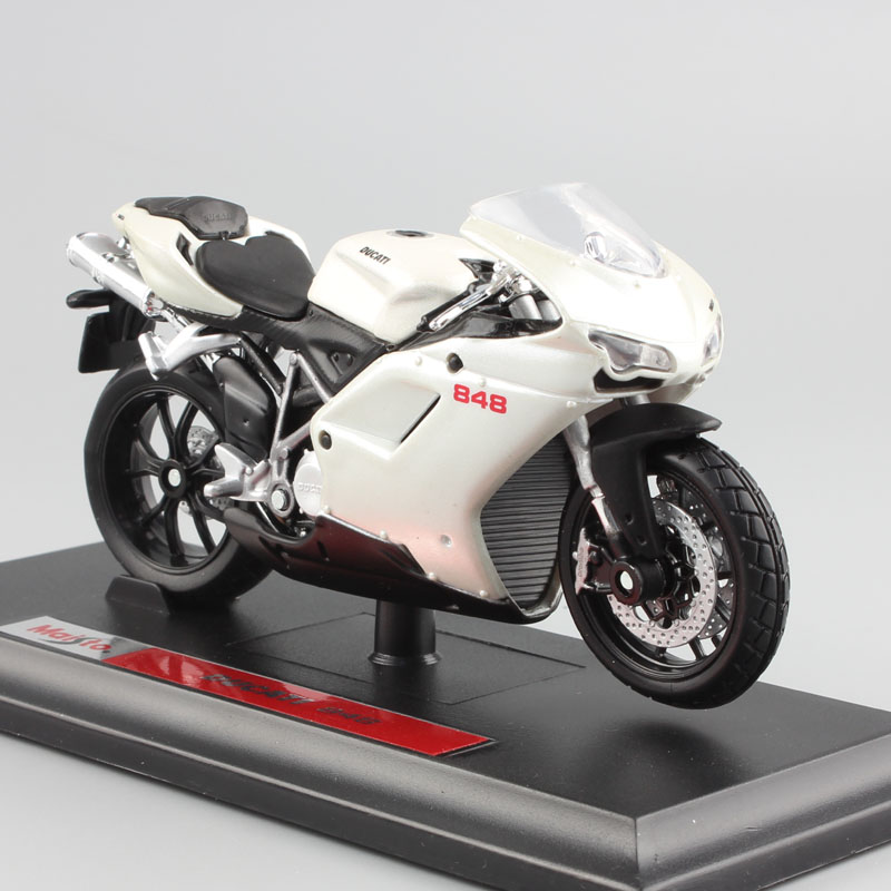 Maisto 1:18 scale Children Superbike 848 EVO metal motorcycle race bike car Diecast model collection Toys Vehicles for kids 2017