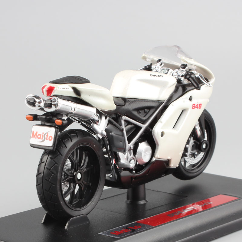 Maisto 1:18 scale Children Superbike 848 EVO metal motorcycle race bike car Diecast model collection Toys Vehicles for kids 2017