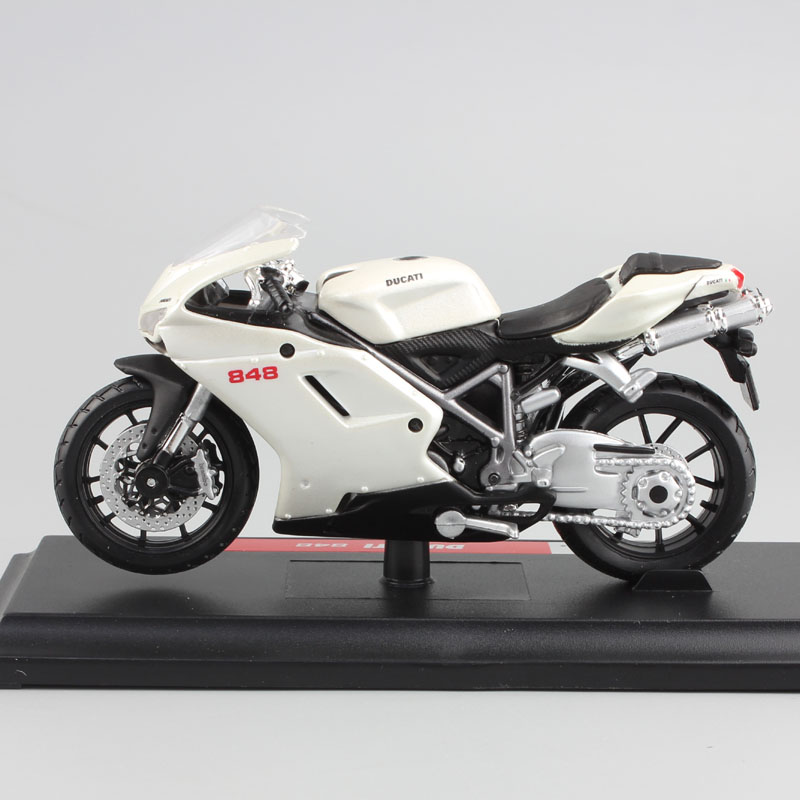 Maisto 1:18 scale Children Superbike 848 EVO metal motorcycle race bike car Diecast model collection Toys Vehicles for kids 2017