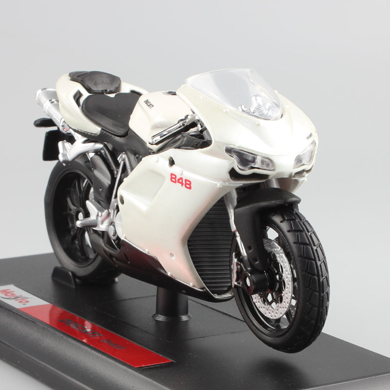 Maisto 1:18 scale Children Superbike 848 EVO metal motorcycle race bike car Diecast model collection Toys Vehicles for kids 2017