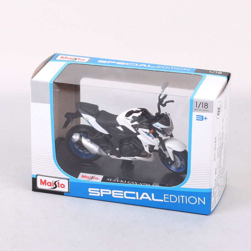 Maisto 1/18 Scale Mini SUZUKI GSX-S750 ABS GSXS750 Bike Model Diecasts & Toy Vehicles Street Motorcycle For Kids Miniature Hobby Maisto 1/18 Scale Mini SUZUKI GSX-S750 ABS GSXS750 Bike Model Diecasts & Toy Vehicles Street Motorcycle For Kids Miniature Hobby