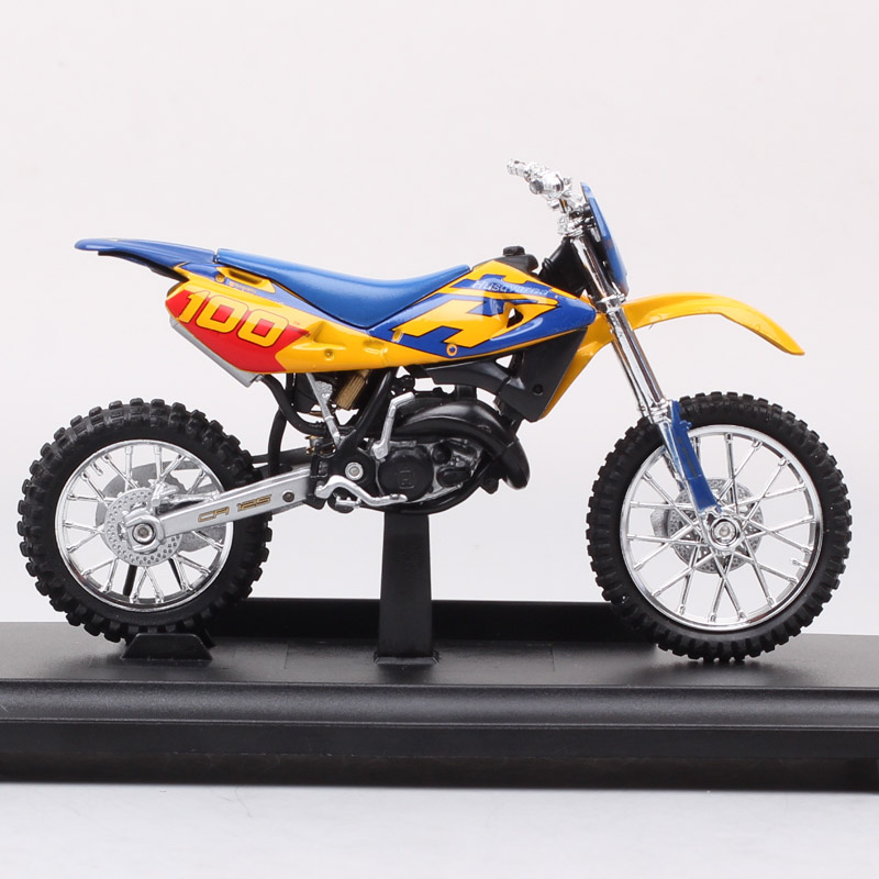 1:18 scale mini welly MY HUSQVARNA CR 125 2004 motocross model bike Diecasts & Toy Vehicles Enduro motorcycle dirt toy gift kids