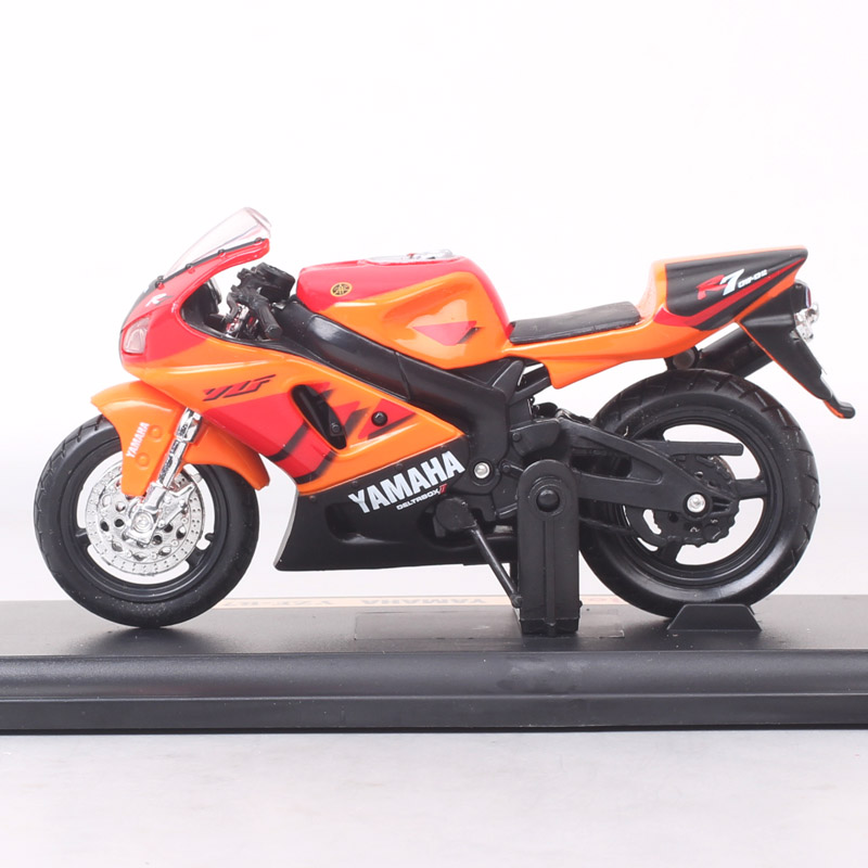 1:18 Scale Maisto YAMAHA YZF-R7 OW-02 YZF Superbike SWC Diecast Motorcycle Bike Model Moto Riding Miniature Boy Toys Replicas