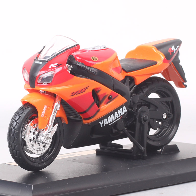 1:18 Scale Maisto YAMAHA YZF-R7 OW-02 YZF Superbike SWC Diecast Motorcycle Bike Model Moto Riding Miniature Boy Toys Replicas