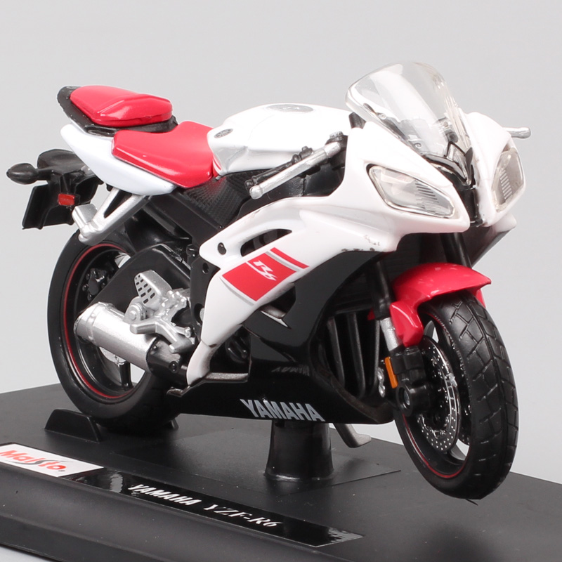 1:18 Scale Maisto YAMAHA YZF-R7 OW-02 YZF Superbike SWC Diecast Motorcycle Bike Model Moto Riding Miniature Boy Toys Replicas