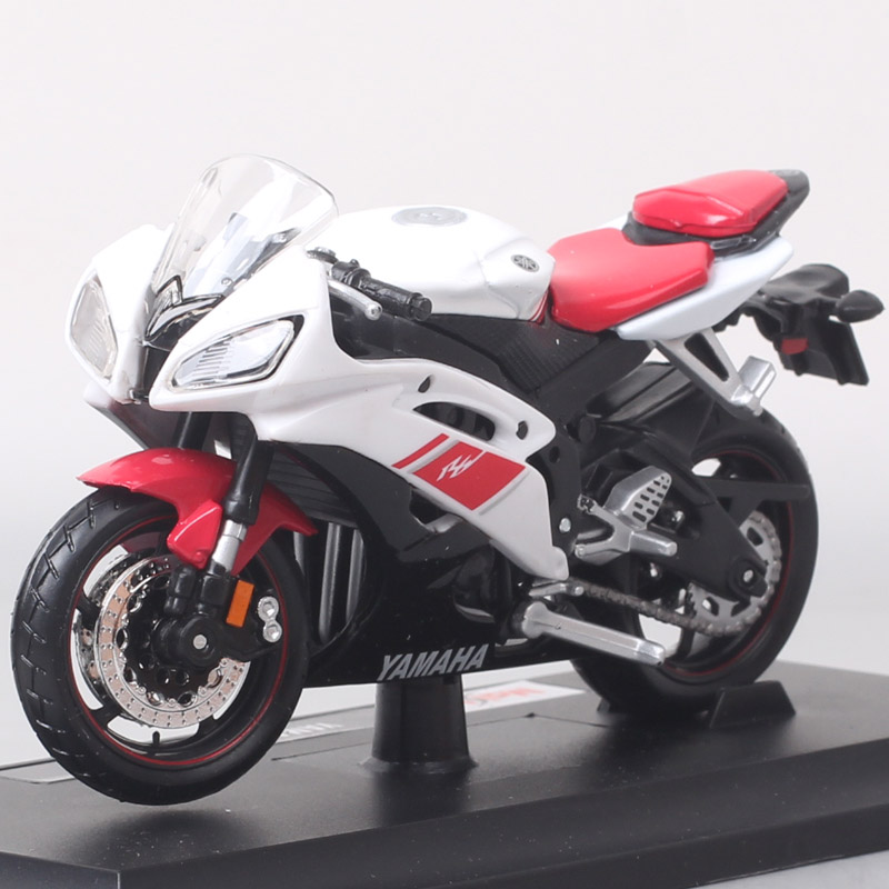1:18 Scale Maisto YAMAHA YZF-R7 OW-02 YZF Superbike SWC Diecast Motorcycle Bike Model Moto Riding Miniature Boy Toys Replicas