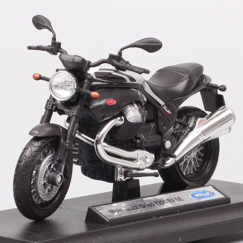 1:18 scale small welly retro Guzzi moto Griso 1200 SE 8V motorcycle diecast toy models vehicle moto bike for children collectors