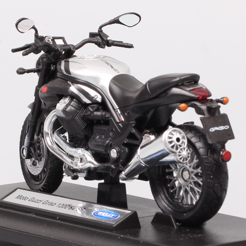 1:18 scale small welly retro Guzzi moto Griso 1200 SE 8V motorcycle diecast toy models vehicle moto bike for children collectors