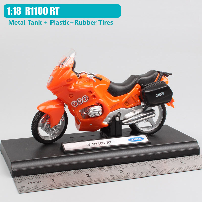 1:18 scale Kid brand Mini Welly R1100RT motorcycle touring rider moto bike model TNT cruiser Diecast Replica toy for Collectible 1:18 scale Kid brand Mini Welly R1100RT motorcycle touring rider moto bike model TNT cruiser Diecast Replica toy for Collectible