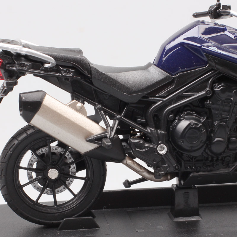 Kid's 1/18 Scale Small Welly Triumph Tiger Explorer 1200 800 Touring Motorbike Diecasts & Toy Vehicles Motorcycle Model Replicas