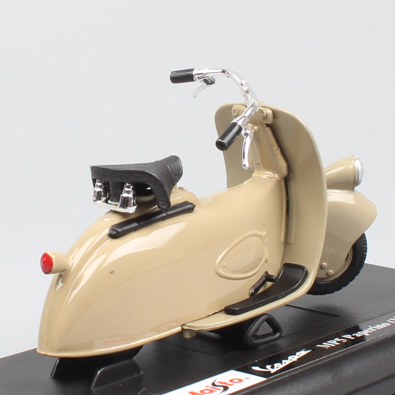 kid's 1:18 scale vintage classic maisto Piaggio Vespa MP5 Paperino 1945 motorcycle diecast bike toys models Street Free wheels
