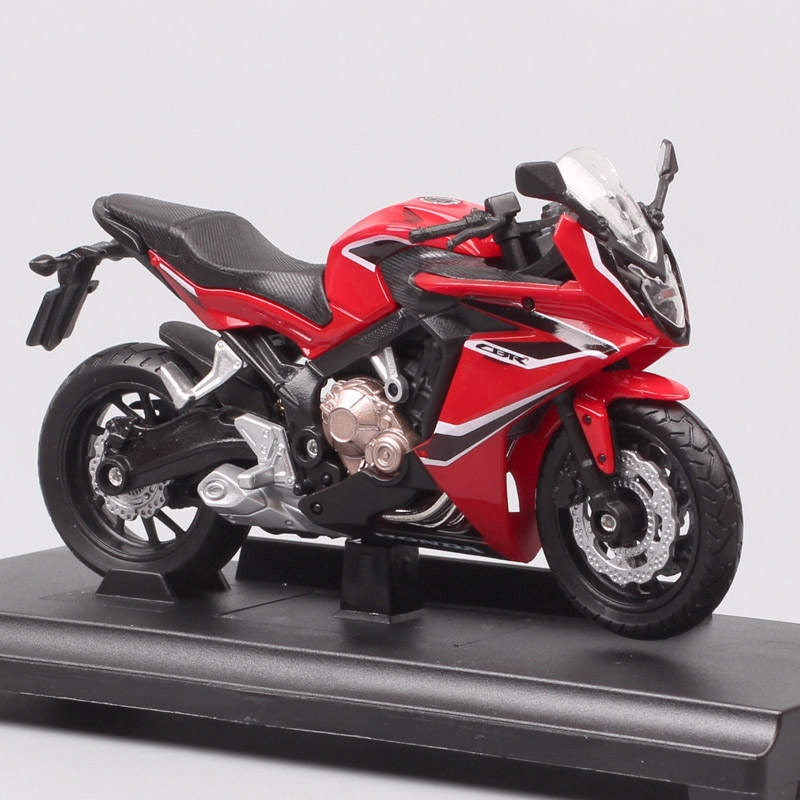 1/18 scales Welly Small 2018 Honda CBR650F sports bike metal diecast motorcycle moto model Toy Replicas for kid boys Collectible 1/18 scales Welly Small 2018 Honda CBR650F sports bike metal diecast motorcycle moto model Toy Replicas for kid boys Collectible