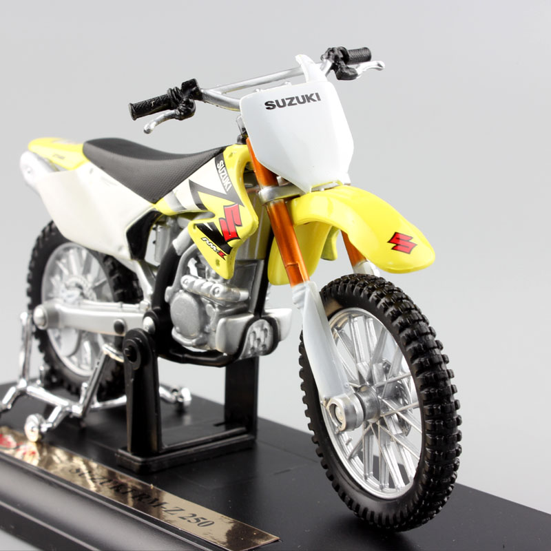 Maisto 1:18 Scale SUZUKI RMZ250 Motocross Racing RM-Z250 Model Motorcycle Dirt Bike Enduro Diecasts & Toy Vehicles For Children