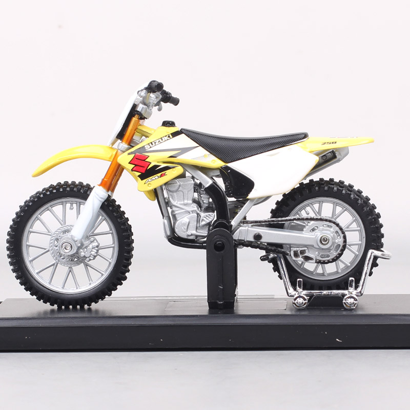 Maisto 1:18 Scale SUZUKI RMZ250 Motocross Racing RM-Z250 Model Motorcycle Dirt Bike Enduro Diecasts & Toy Vehicles For Children
