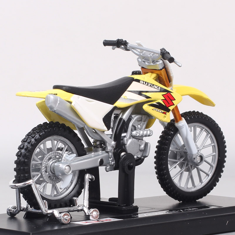 Maisto 1:18 Scale SUZUKI RMZ250 Motocross Racing RM-Z250 Model Motorcycle Dirt Bike Enduro Diecasts & Toy Vehicles For Children