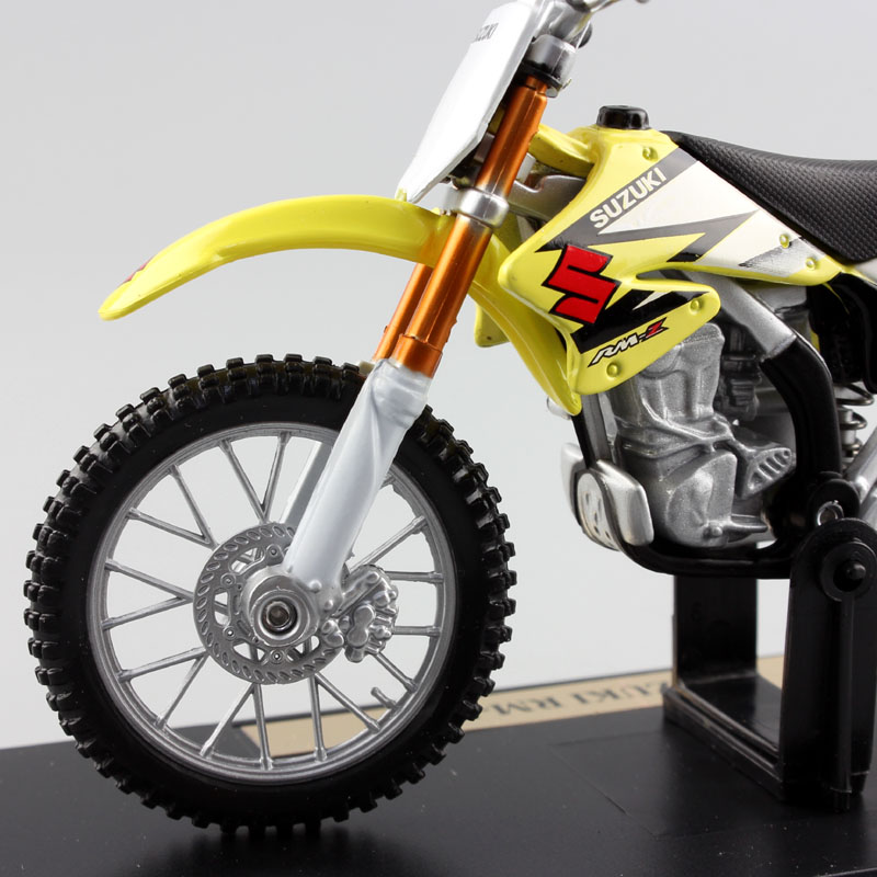 Maisto 1:18 Scale SUZUKI RMZ250 Motocross Racing RM-Z250 Model Motorcycle Dirt Bike Enduro Diecasts & Toy Vehicles For Children